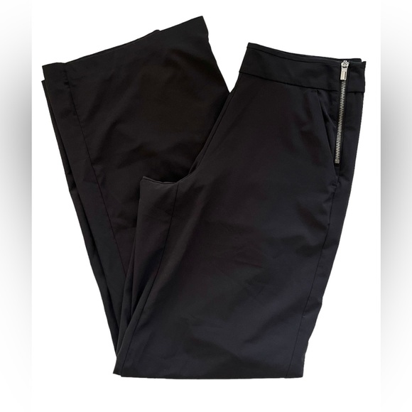 Athleta Gramercy wide leg Trouser Pants black 0 - Picture 8 of 16